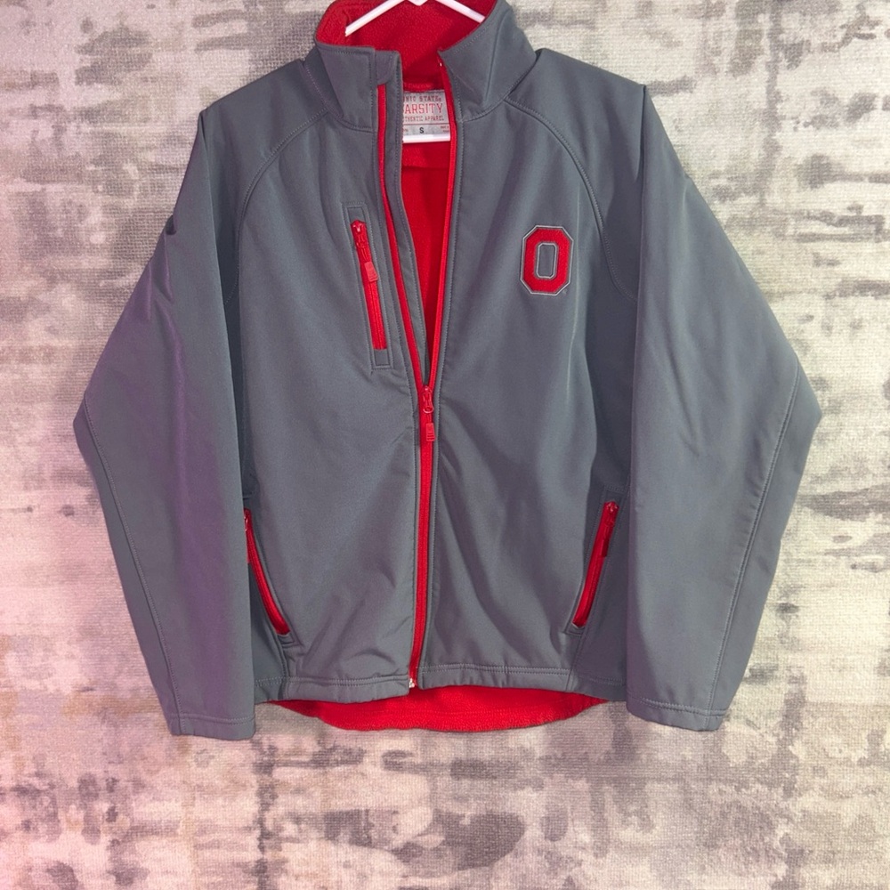 Gray And Red Performance Jacket - image 1